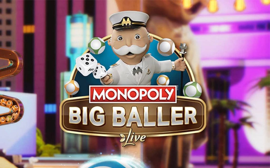 Big Baller Monopoly — raqamlangan to'plar bilan bingo mexanikasi, kartochkalar va baraban
